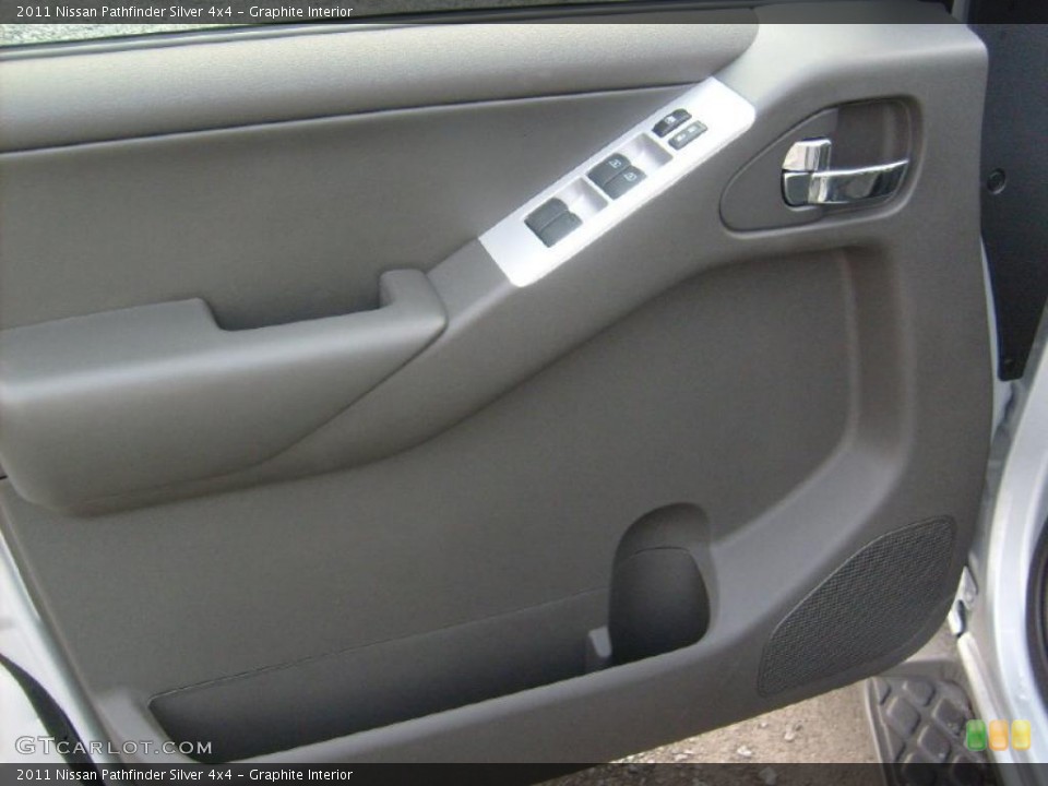 Graphite Interior Door Panel for the 2011 Nissan Pathfinder Silver 4x4 #45929206
