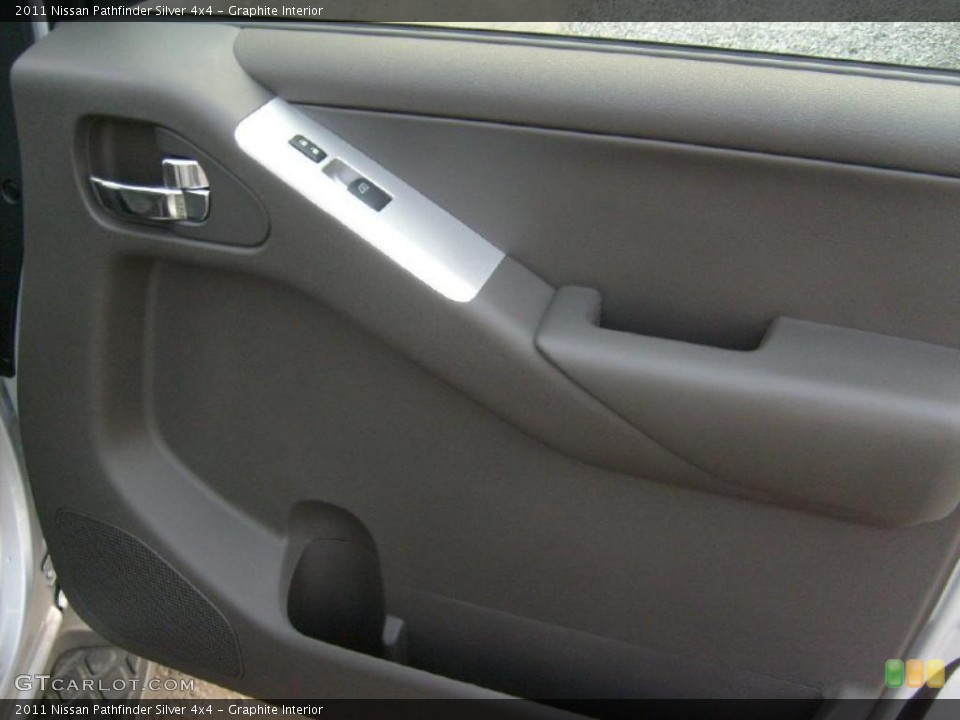 Graphite Interior Door Panel for the 2011 Nissan Pathfinder Silver 4x4 #45929230