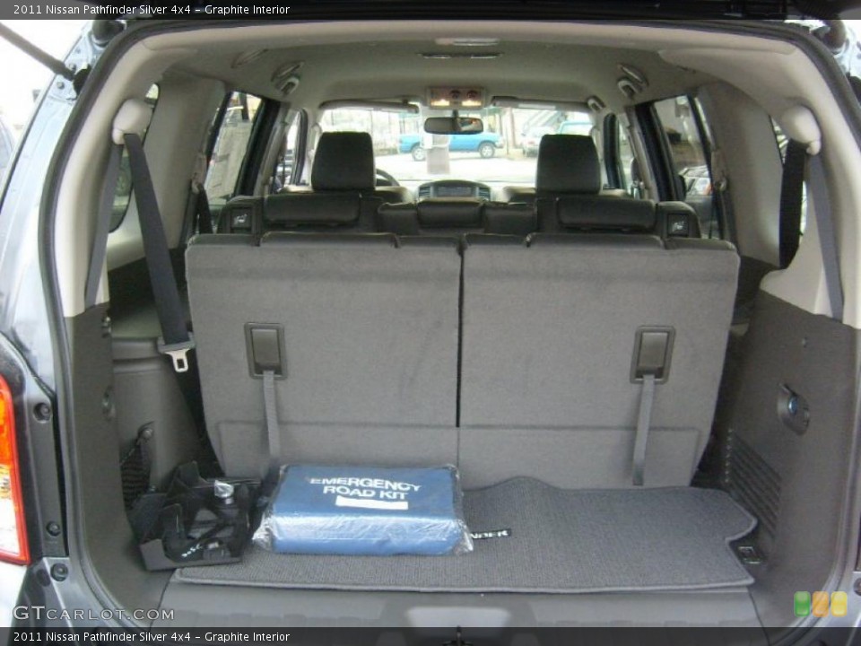 Graphite Interior Trunk for the 2011 Nissan Pathfinder Silver 4x4 #45929704