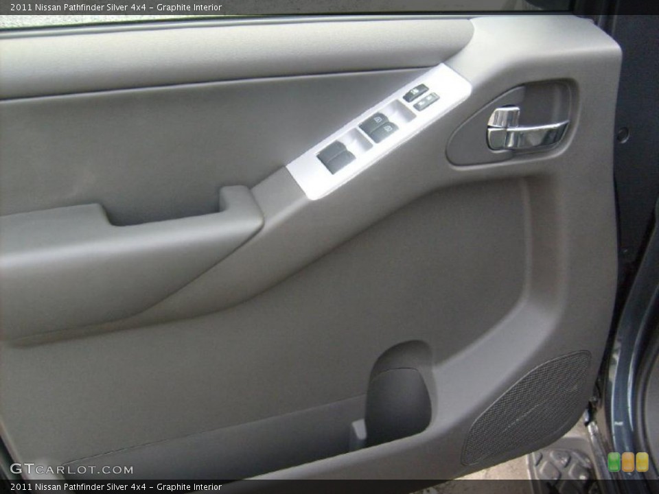 Graphite Interior Door Panel for the 2011 Nissan Pathfinder Silver 4x4 #45929764