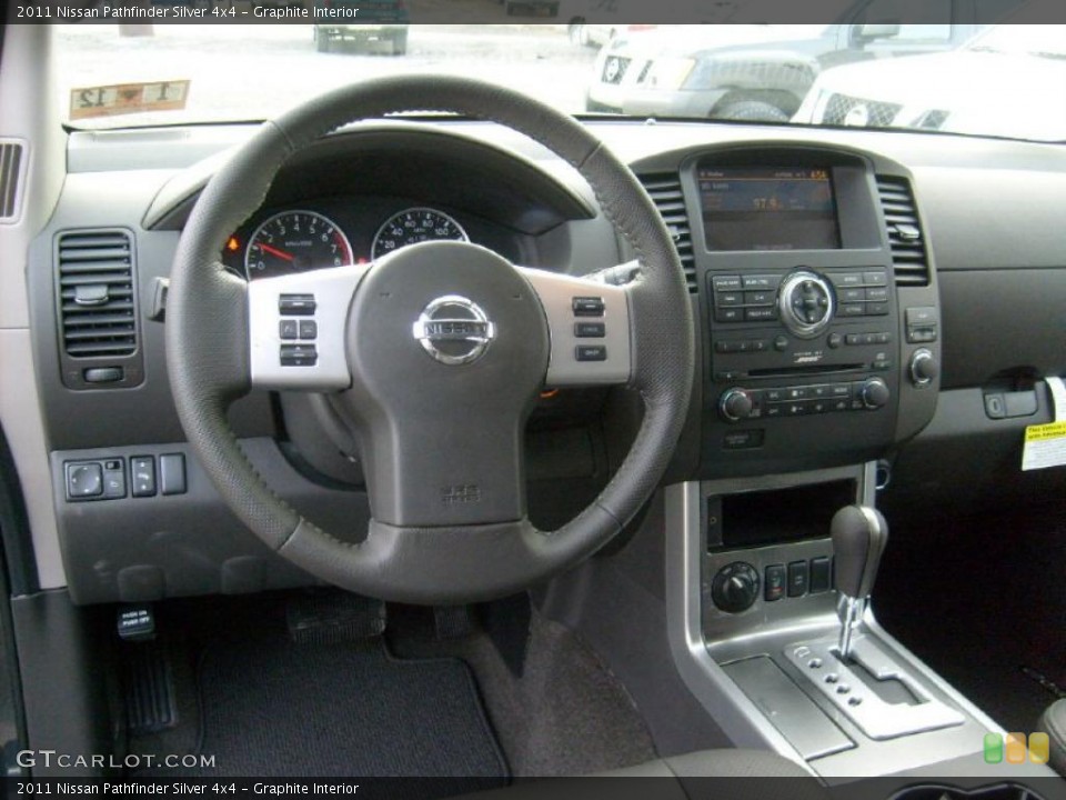 Graphite Interior Dashboard for the 2011 Nissan Pathfinder Silver 4x4 #45929773