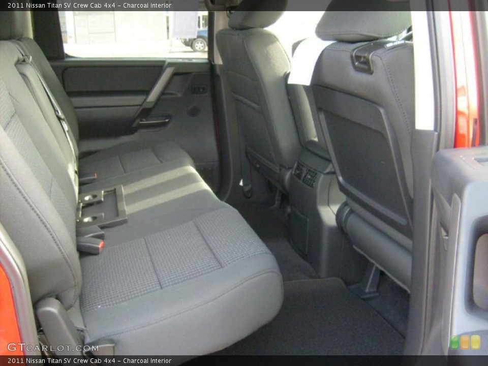 Charcoal Interior Photo for the 2011 Nissan Titan SV Crew Cab 4x4 #45929776