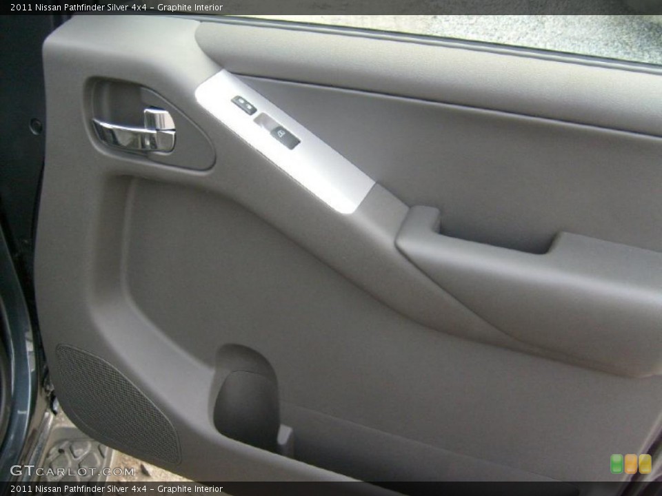 Graphite Interior Door Panel for the 2011 Nissan Pathfinder Silver 4x4 #45929914
