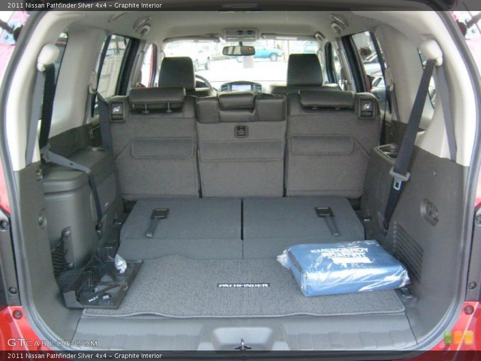 Graphite Interior Trunk for the 2011 Nissan Pathfinder Silver 4x4 #45930055