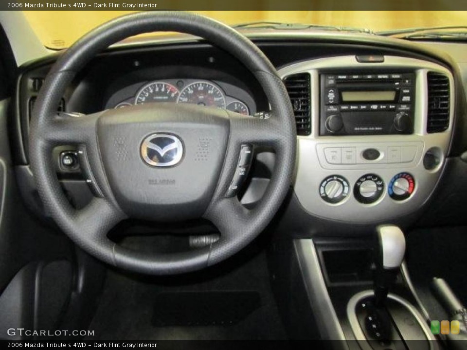 Dark Flint Gray Interior Dashboard for the 2006 Mazda Tribute s 4WD #45930118