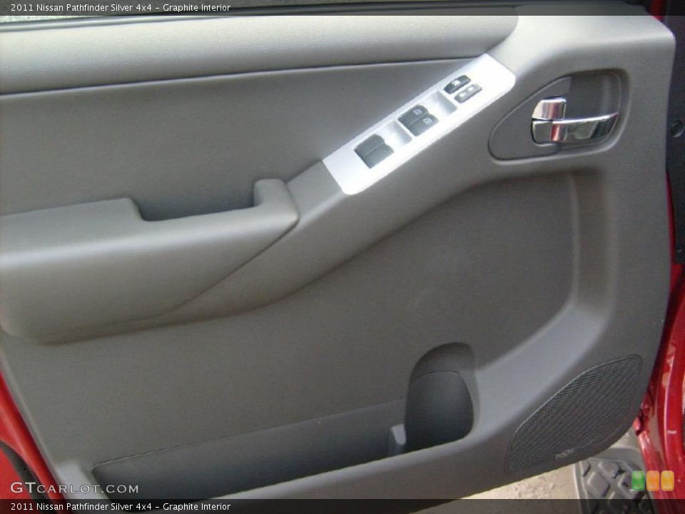 Graphite Interior Door Panel for the 2011 Nissan Pathfinder Silver 4x4 #45930145