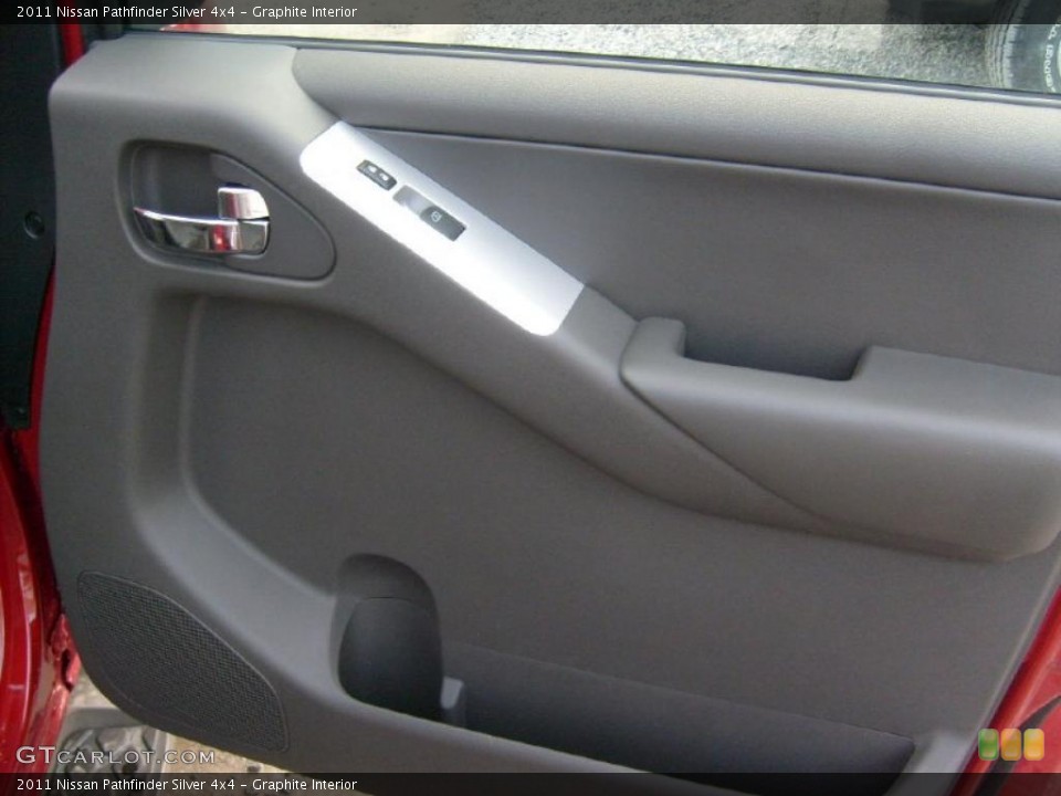 Graphite Interior Door Panel for the 2011 Nissan Pathfinder Silver 4x4 #45930193