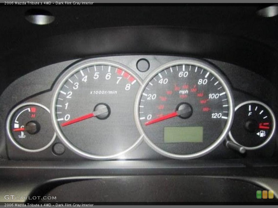 Dark Flint Gray Interior Gauges for the 2006 Mazda Tribute s 4WD #45930232