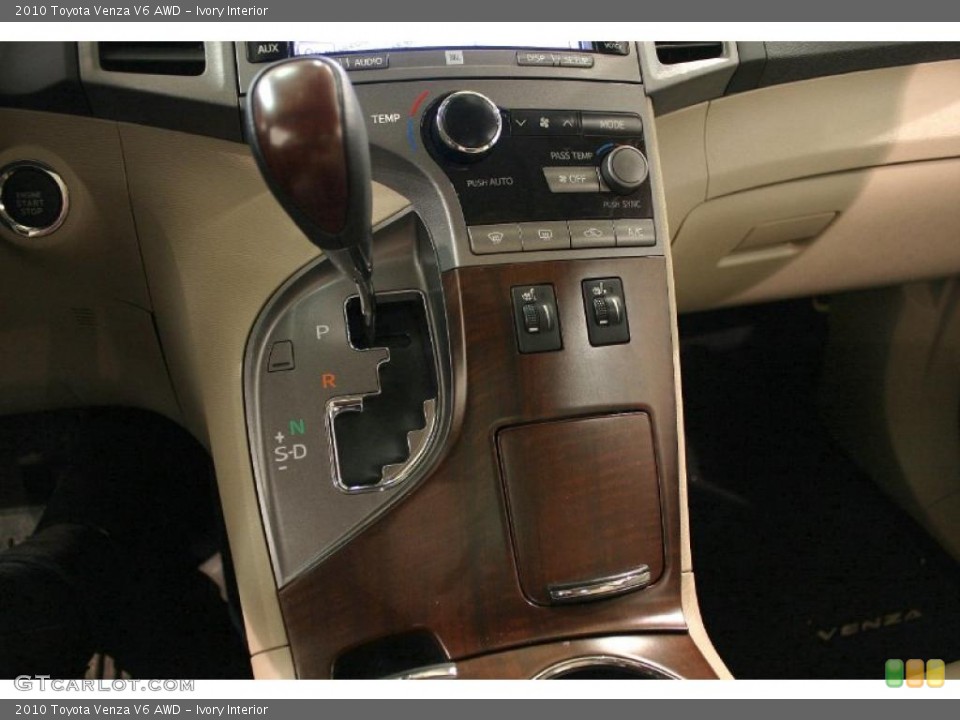 Ivory Interior Transmission for the 2010 Toyota Venza V6 AWD #45931129