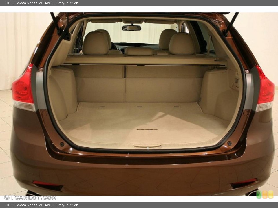 Ivory Interior Trunk for the 2010 Toyota Venza V6 AWD #45931210