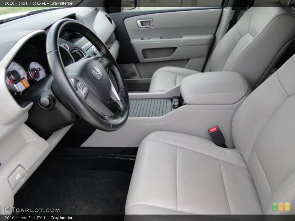 Gray Interior Photo for the 2010 Honda Pilot EX-L #45931411