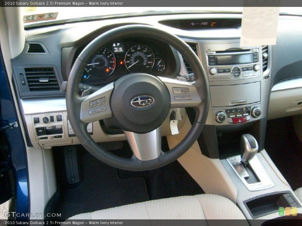 Warm Ivory Interior Photo for the 2010 Subaru Outback 2.5i Premium Wagon #45931591