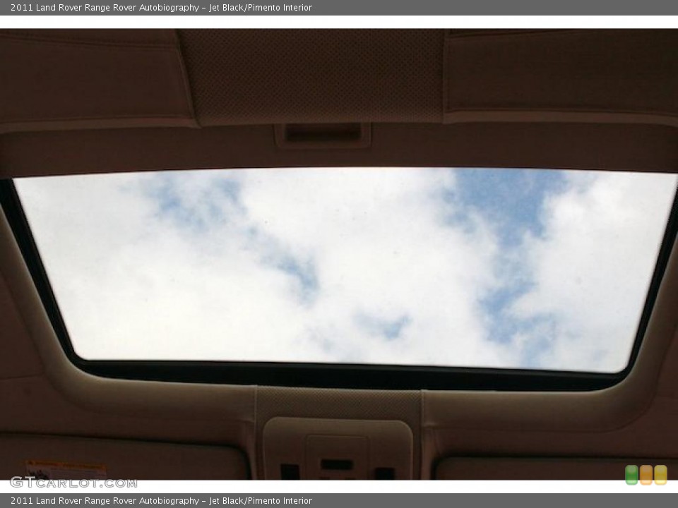 Jet Black/Pimento Interior Sunroof for the 2011 Land Rover Range Rover Autobiography #45932712