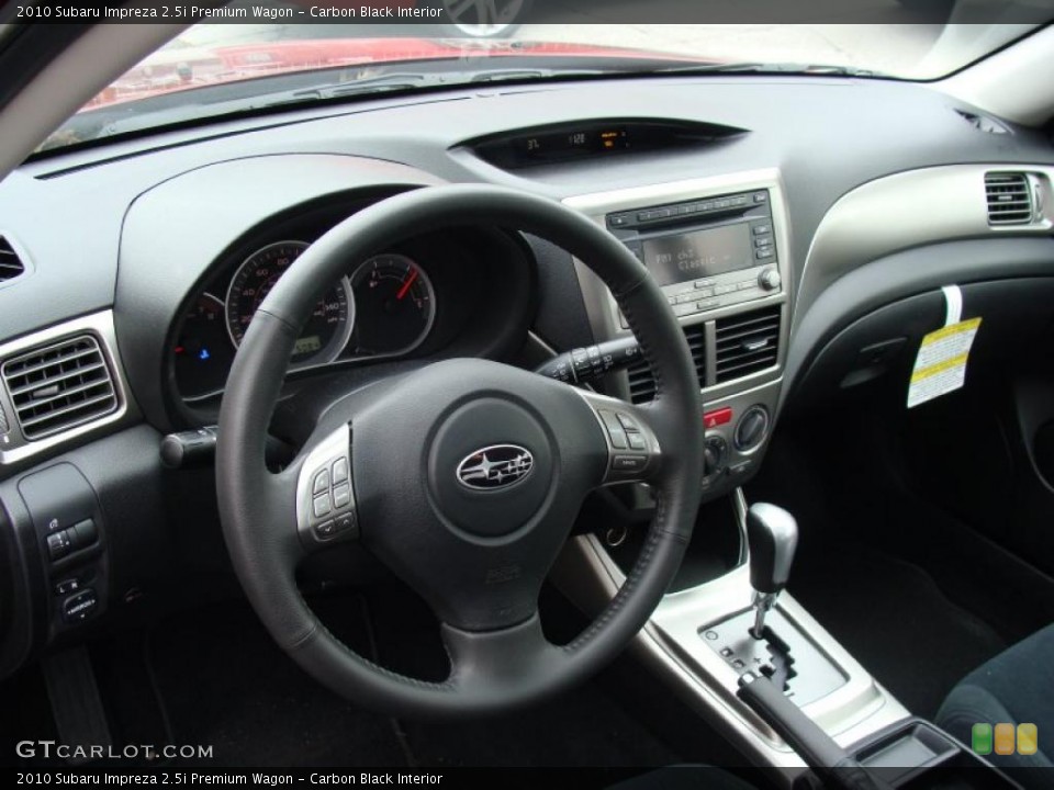 Carbon Black Interior Photo for the 2010 Subaru Impreza 2.5i Premium Wagon #45934089