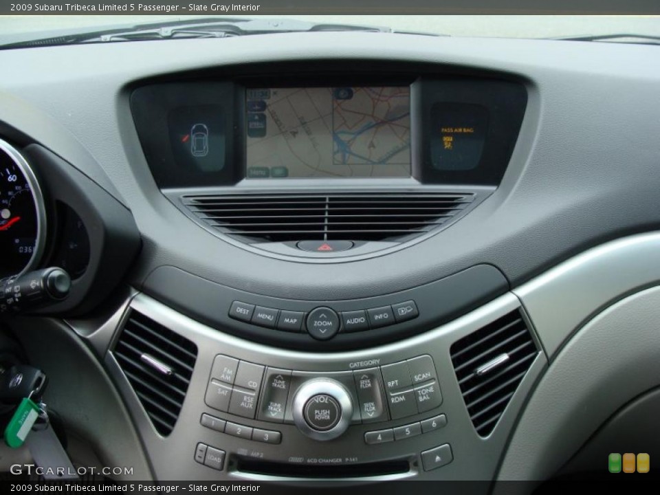 Slate Gray Interior Navigation for the 2009 Subaru Tribeca Limited 5 Passenger #45934269