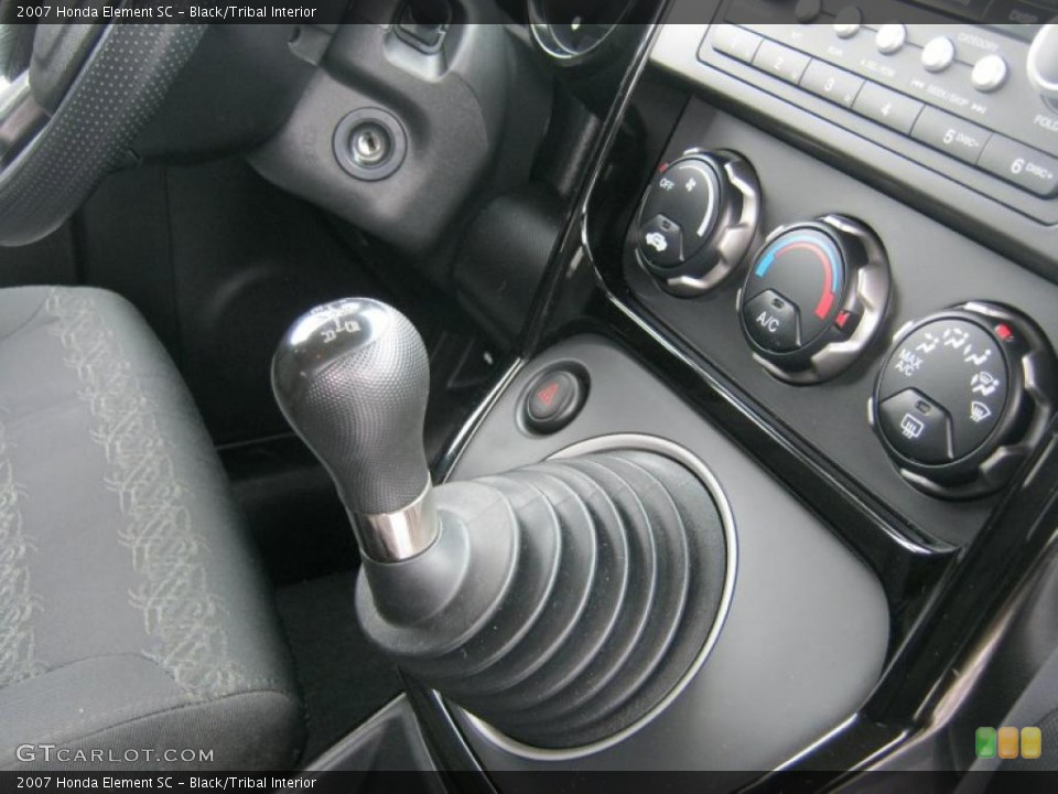 Black/Tribal Interior Transmission for the 2007 Honda Element SC #45938007