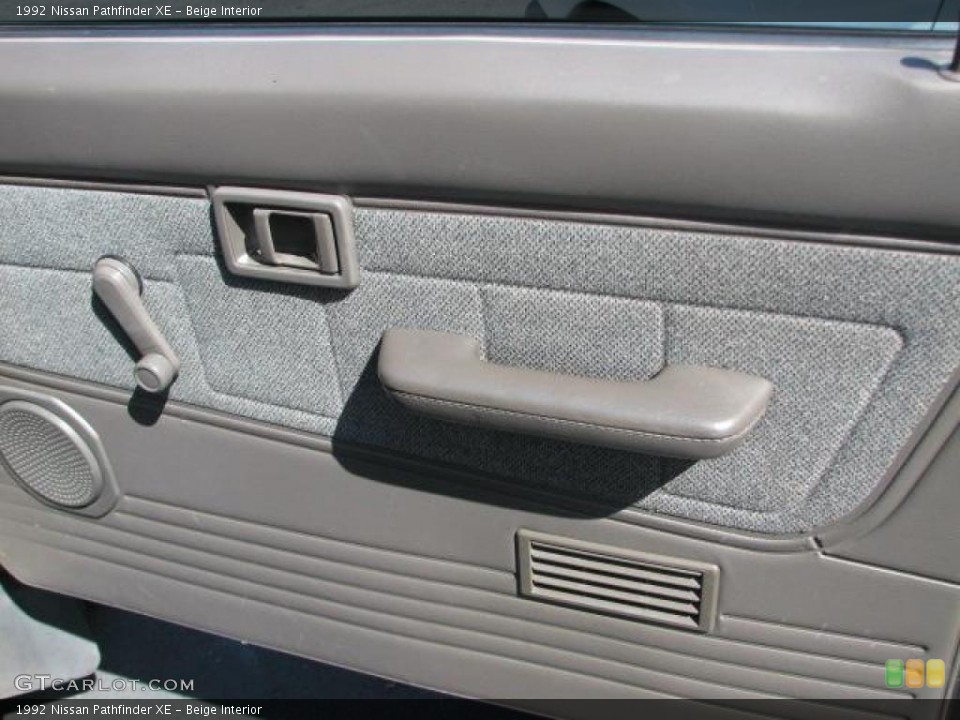 Beige Interior Door Panel for the 1992 Nissan Pathfinder XE #45941055