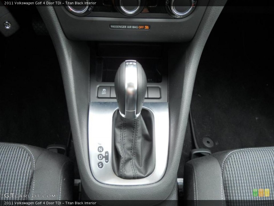 Titan Black Interior Transmission for the 2011 Volkswagen Golf 4 Door TDI #45941328