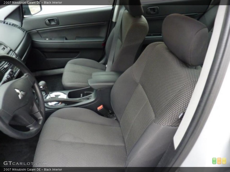 Black Interior Photo for the 2007 Mitsubishi Galant DE #45942117