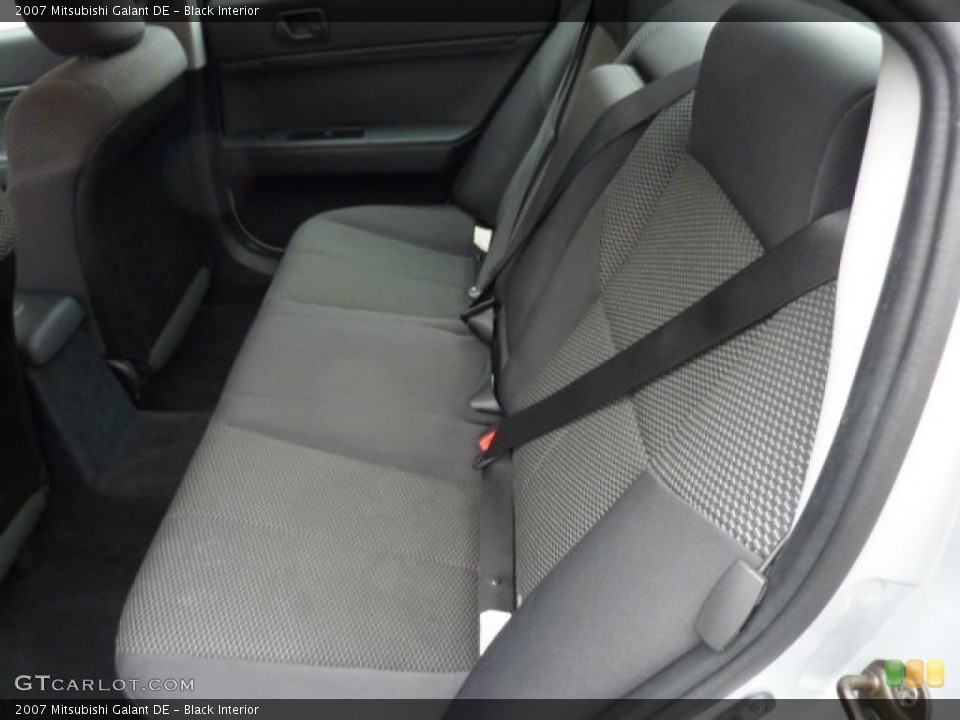 Black Interior Photo for the 2007 Mitsubishi Galant DE #45942123