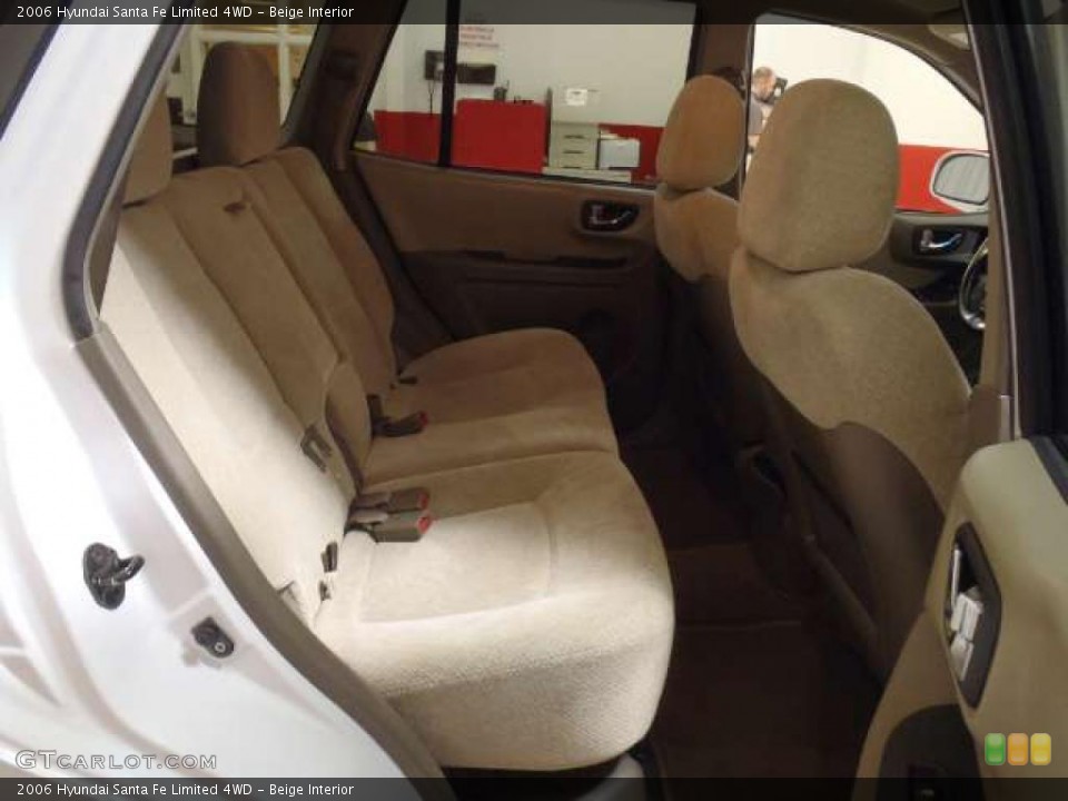 Beige Interior Photo for the 2006 Hyundai Santa Fe Limited 4WD #45944316