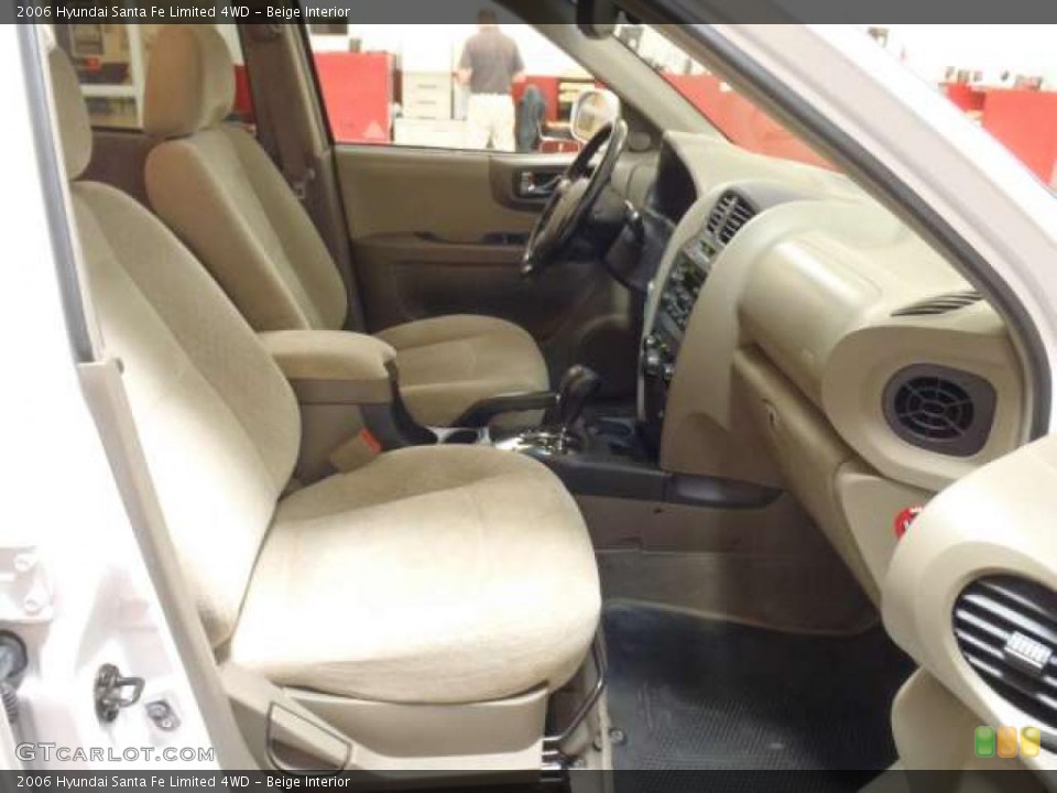 Beige Interior Photo for the 2006 Hyundai Santa Fe Limited 4WD #45944322