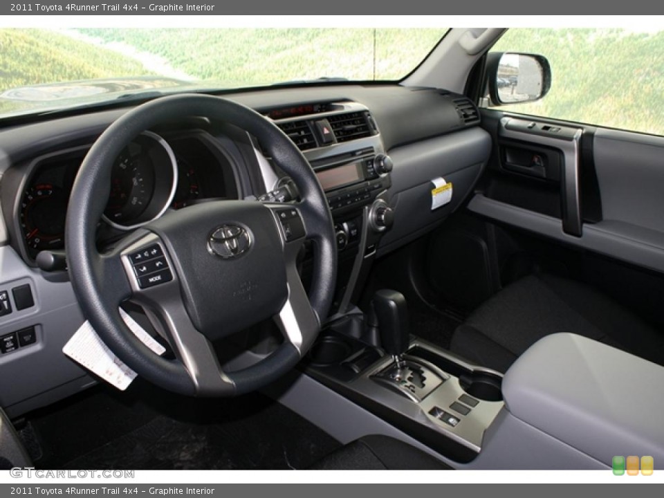 Graphite Interior Photo for the 2011 Toyota 4Runner Trail 4x4 #45945018