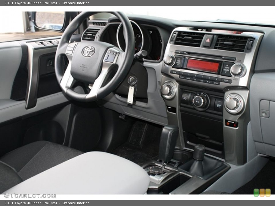 Graphite Interior Dashboard for the 2011 Toyota 4Runner Trail 4x4 #45945045