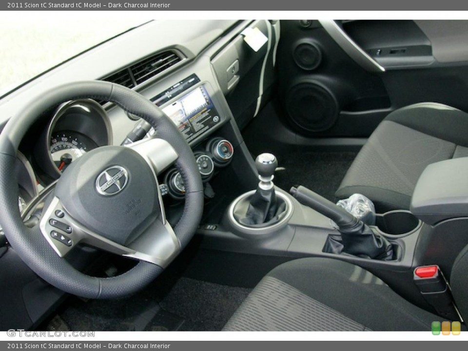 Dark Charcoal Interior Photo for the 2011 Scion tC  #45945201