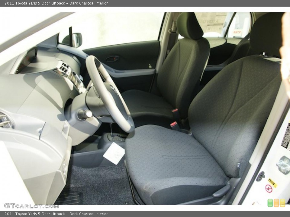 Dark Charcoal Interior Photo for the 2011 Toyota Yaris 5 Door Liftback #45945339