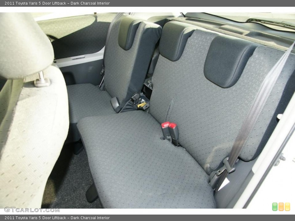 Dark Charcoal Interior Photo for the 2011 Toyota Yaris 5 Door Liftback #45945348