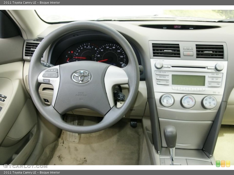Bisque Interior Dashboard for the 2011 Toyota Camry LE #45945366