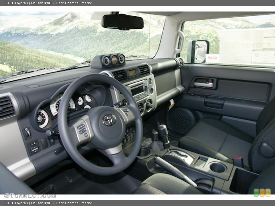 Dark Charcoal Interior Photo for the 2011 Toyota FJ Cruiser 4WD #45946215