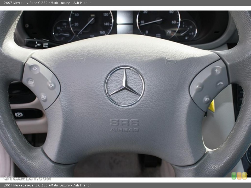 Ash Interior Controls for the 2007 Mercedes-Benz C 280 4Matic Luxury #45946629