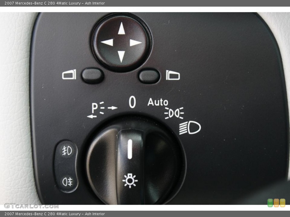 Ash Interior Controls for the 2007 Mercedes-Benz C 280 4Matic Luxury #45946662