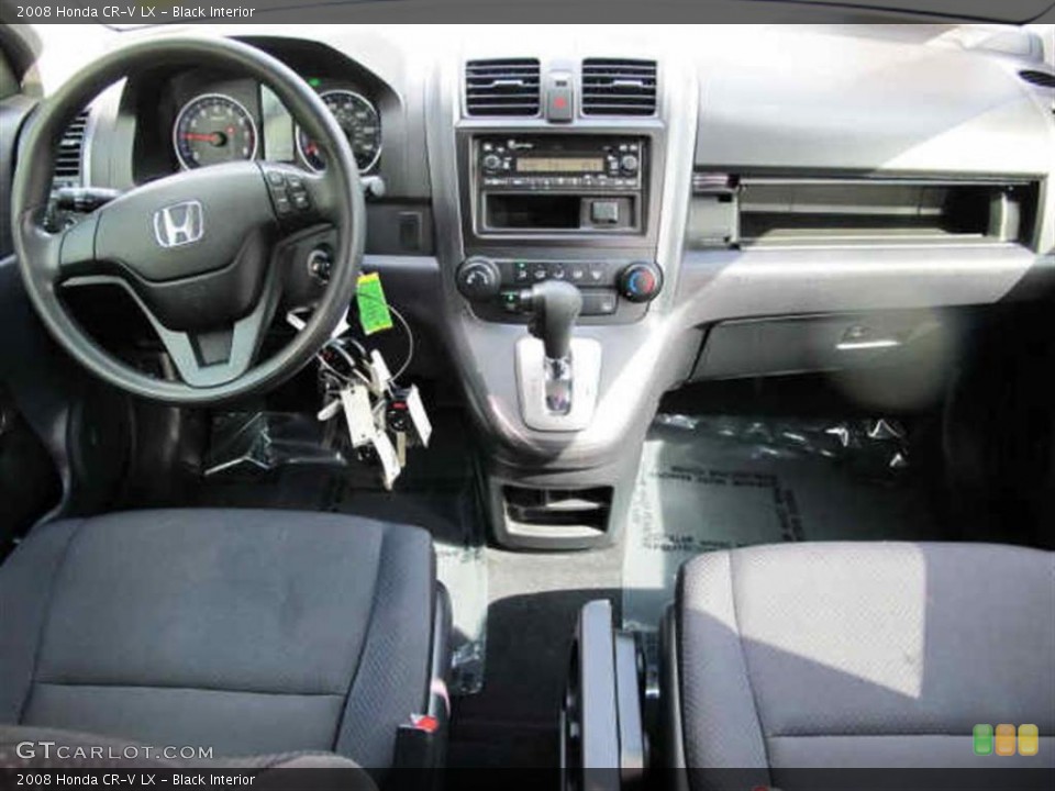 Black Interior Dashboard for the 2008 Honda CR-V LX #45947592