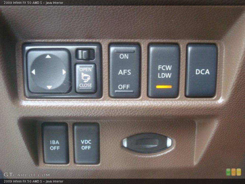 Java Interior Controls for the 2009 Infiniti FX 50 AWD S #45947916