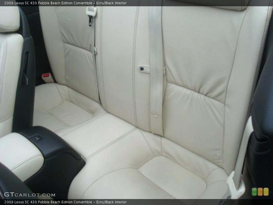 Ecru/Black Interior Photo for the 2009 Lexus SC 430 Pebble Beach Edition Convertible #45949791