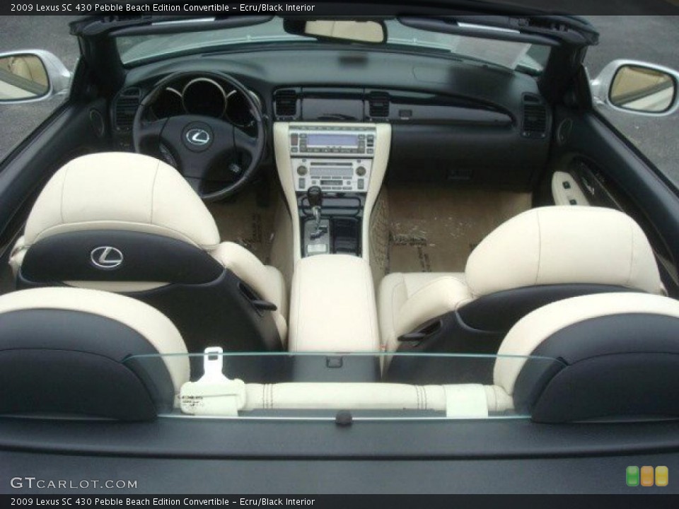 Ecru/Black Interior Photo for the 2009 Lexus SC 430 Pebble Beach Edition Convertible #45949794