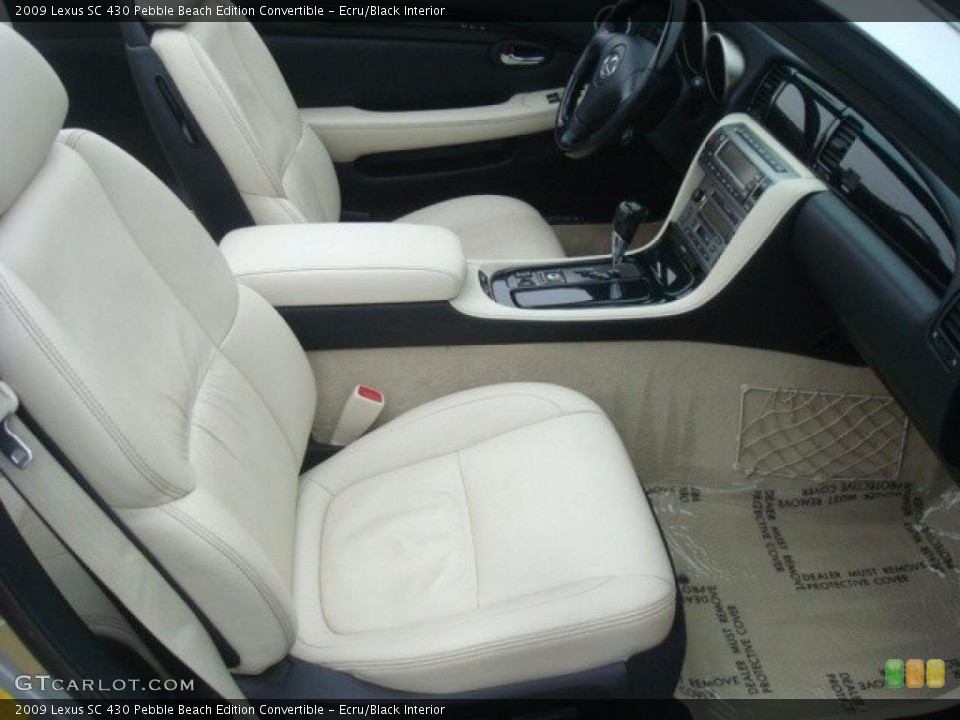Ecru/Black Interior Photo for the 2009 Lexus SC 430 Pebble Beach Edition Convertible #45949797