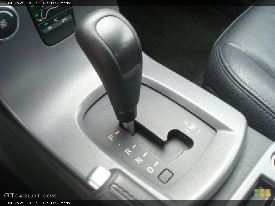 Off-Black Interior Transmission for the 2008 Volvo S40 2.4i #45950106
