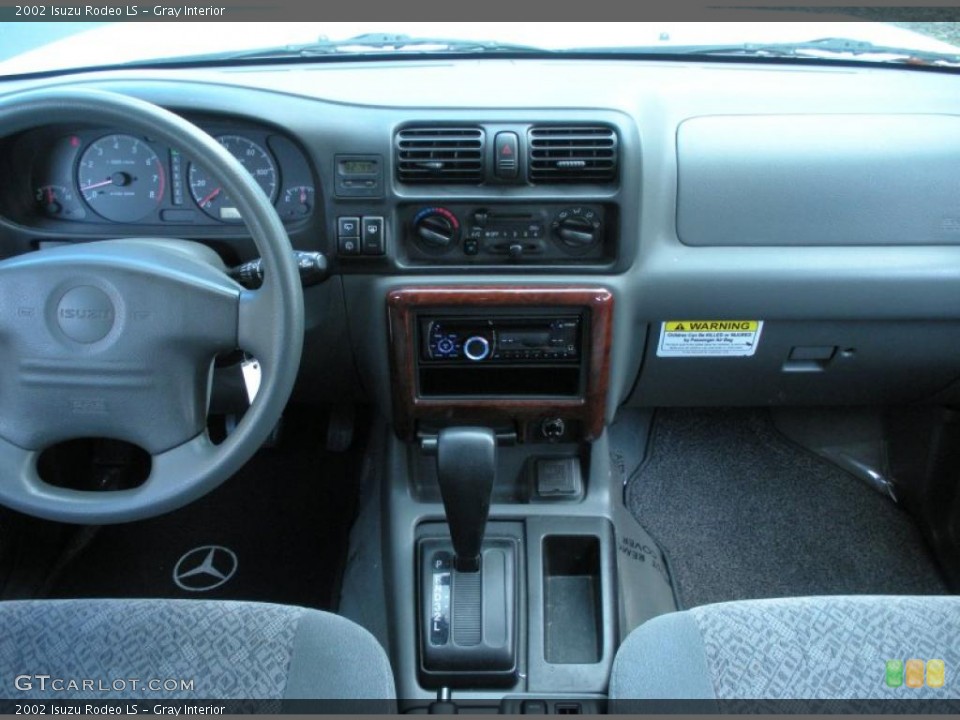 Gray Interior Dashboard for the 2002 Isuzu Rodeo LS #45950388
