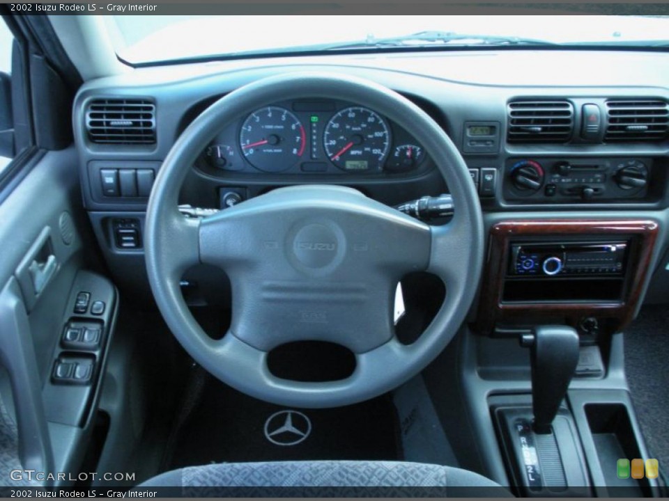 Gray Interior Dashboard for the 2002 Isuzu Rodeo LS #45950394
