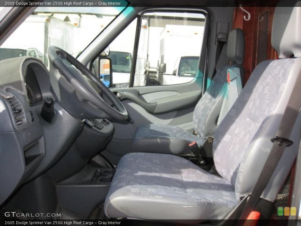 Gray Interior Photo for the 2005 Dodge Sprinter Van 2500 High Roof Cargo #45951381