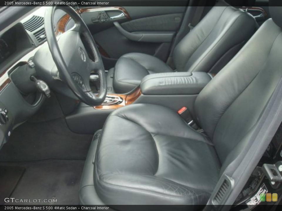 Charcoal Interior Photo for the 2005 Mercedes-Benz S 500 4Matic Sedan #45951423