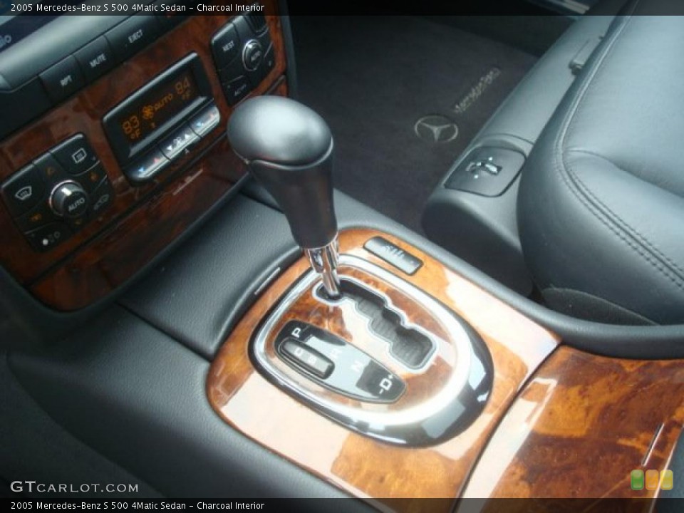Charcoal Interior Transmission for the 2005 Mercedes-Benz S 500 4Matic Sedan #45951471