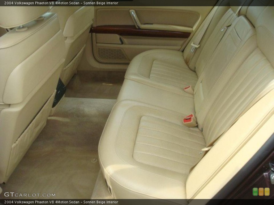 Sonnen Beige Interior Photo for the 2004 Volkswagen Phaeton V8 4Motion Sedan #45951519