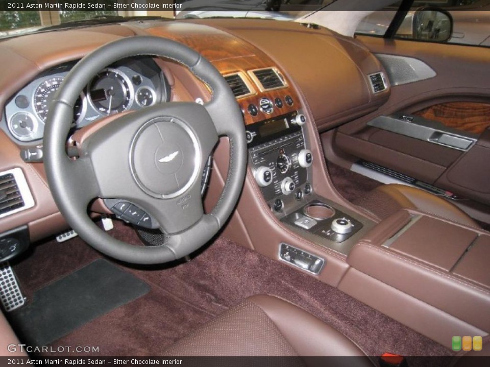 Bitter Chocolate Interior Photo for the 2011 Aston Martin Rapide Sedan #45951969