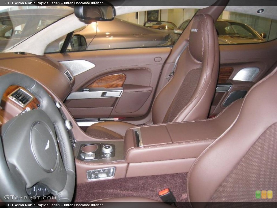 Bitter Chocolate Interior Photo for the 2011 Aston Martin Rapide Sedan #45951981