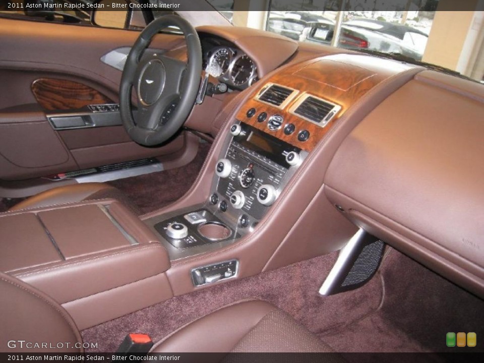 Bitter Chocolate Interior Photo for the 2011 Aston Martin Rapide Sedan #45952002